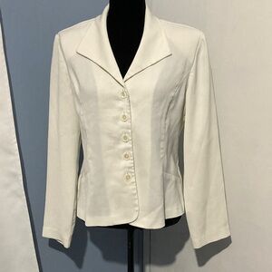 Chic Off White Women's Blazer